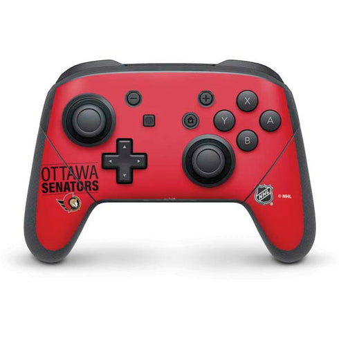 NHL Ottawa Senators Lineup Nintendo Switch Pro Controller Skin
