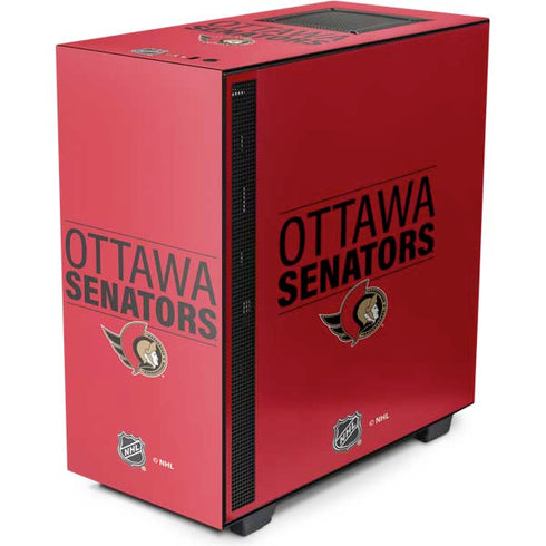 NHL Ottawa Senators Lineup NZXT H510 Compact ATX Mid-Tower Case Skin