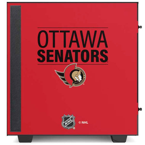 NHL Ottawa Senators Lineup NZXT H510 Compact ATX Mid-Tower Case Skin