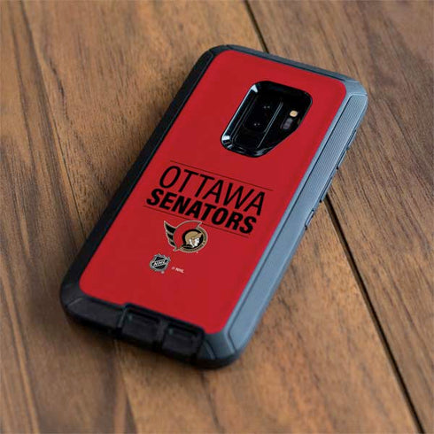 NHL Ottawa Senators Lineup Otterbox Defender Galaxy Skin