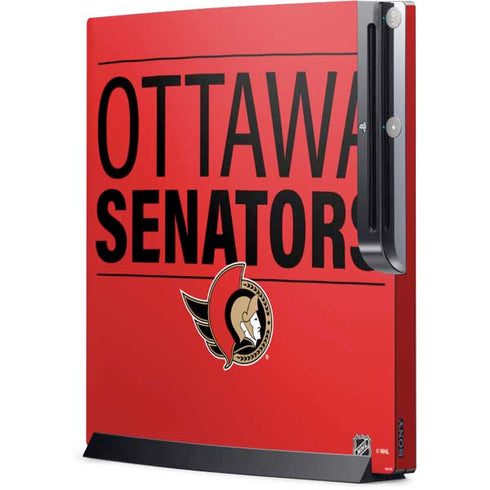 NHL Ottawa Senators Lineup Playstation 3 & PS3 Slim Skin