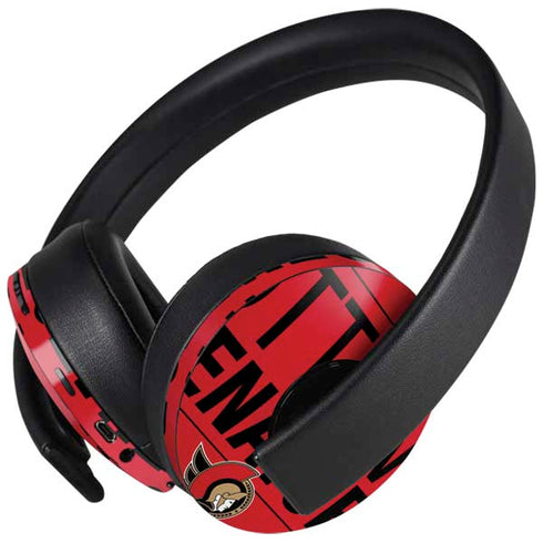 NHL Ottawa Senators Lineup PlayStation 4 Gold Wireless Headset Skin