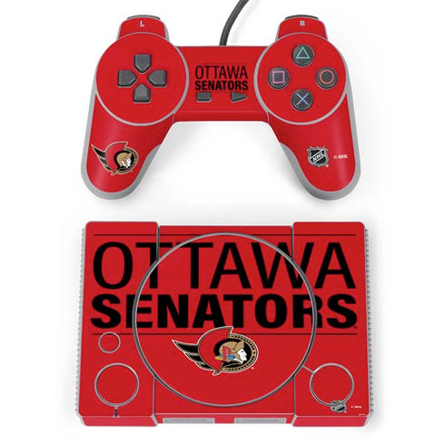 NHL Ottawa Senators Lineup PlayStation Classic Bundle Skin