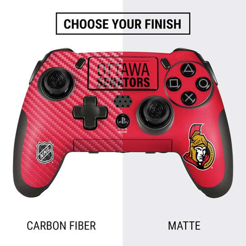 NHL Ottawa Senators Lineup PlayStation Scuf Vantage 2 Controller Skin