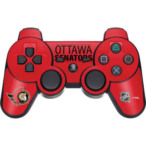 NHL Ottawa Senators Lineup PS3 Dual Shock wireless controller Skin