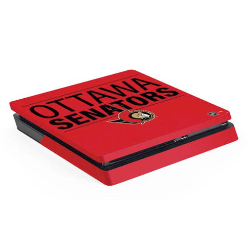 NHL Ottawa Senators Lineup PS4 Slim Skin