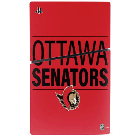 NHL Ottawa Senators Lineup PS5 Slim Digital Edition Bundle Skin