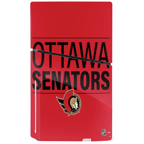 NHL Ottawa Senators Lineup PS5 Slim Disk Bundle Skin