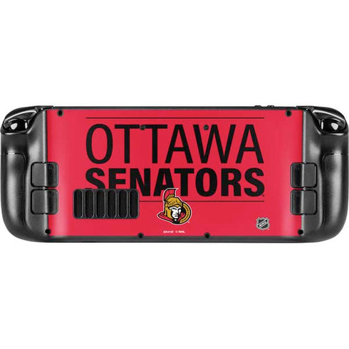 NHL Ottawa Senators Lineup Steam Deck Handheld Gaming Computer Skin