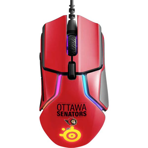 NHL Ottawa Senators Lineup SteelSeries Rival 600 Gaming Mouse Skin