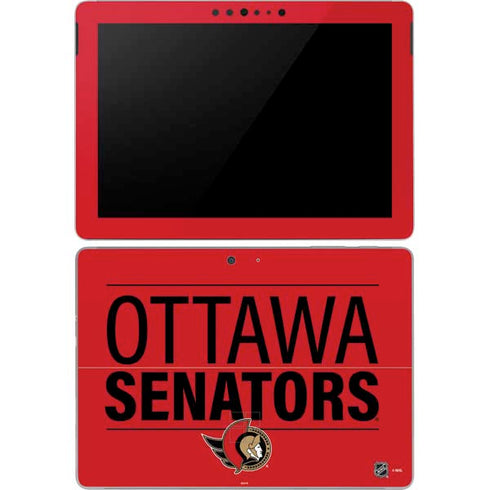NHL Ottawa Senators Lineup Surface Go Skin