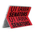 NHL Ottawa Senators Lineup Surface Go Skin