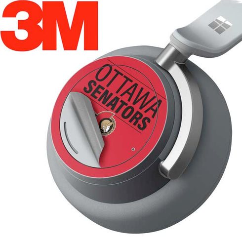 NHL Ottawa Senators Lineup Surface Headphones Skin