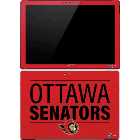 NHL Ottawa Senators Lineup Surface Pro 4 Skin