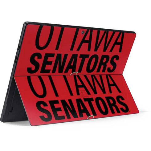 NHL Ottawa Senators Lineup Surface Pro 7 Skin