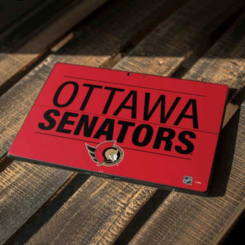 NHL Ottawa Senators Lineup Surface Pro 7 Skin