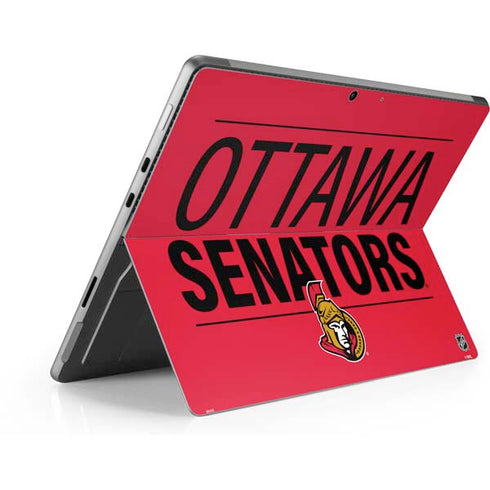 NHL Ottawa Senators Lineup Surface Pro 8 Skin