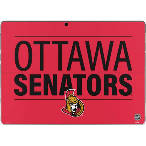 NHL Ottawa Senators Lineup Surface Pro 8 Skin