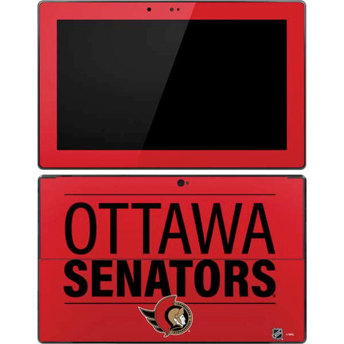 NHL Ottawa Senators Lineup Surface Pro Tablet Skin