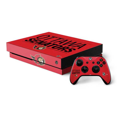 NHL Ottawa Senators Lineup Xbox One X Bundle Skin