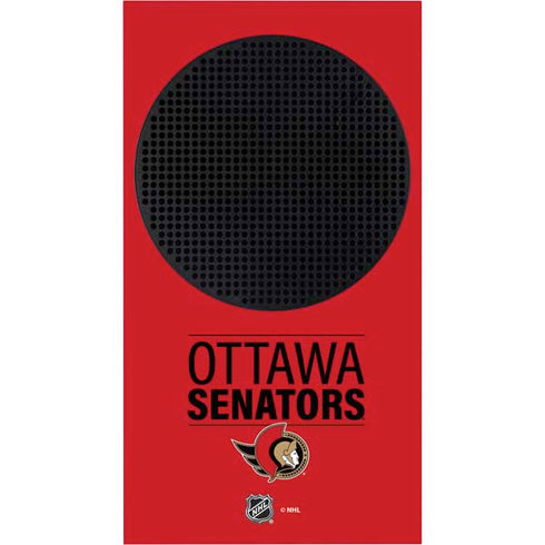 NHL Ottawa Senators Lineup Xbox Series S Console Skin