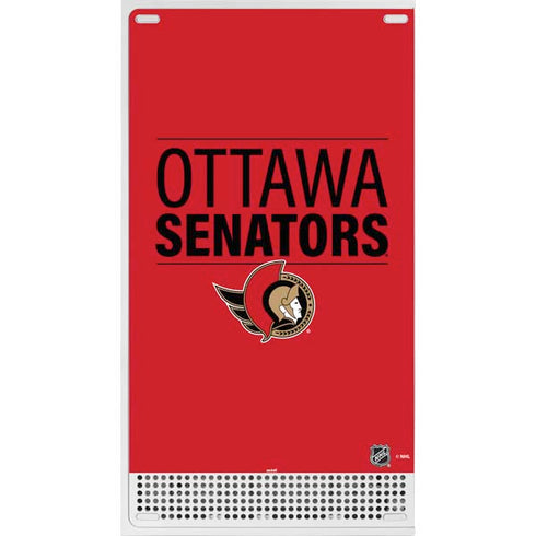 NHL Ottawa Senators Lineup Xbox Series S Console Skin