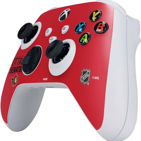 NHL Ottawa Senators Lineup Xbox Series S Controller Skin