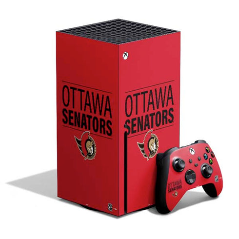 NHL Ottawa Senators Lineup Xbox Series X Bundle Skin