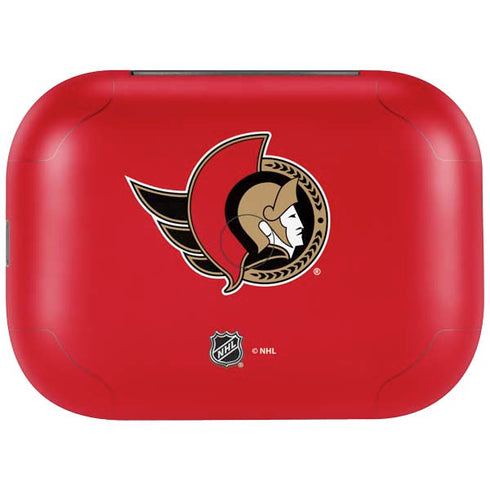 NHL Ottawa Senators Solid Background Amazon Echo Buds Skin