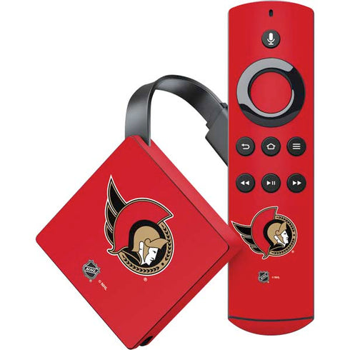 NHL Ottawa Senators Solid Background Amazon Fire TV Skin