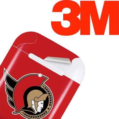 NHL Ottawa Senators Solid Background Apple AirPods 2 Skin