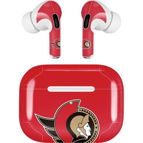 NHL Ottawa Senators Solid Background Apple AirPods Pro Skin