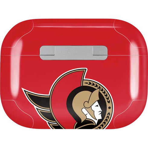 NHL Ottawa Senators Solid Background Apple AirPods Pro Skin