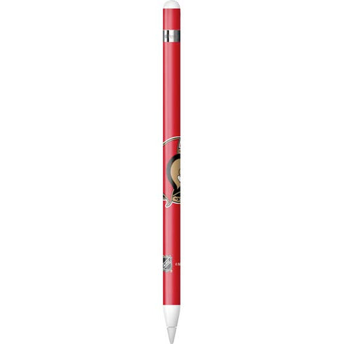 NHL Ottawa Senators Solid Background Apple Pencil (1st Gen, 2017) Skin