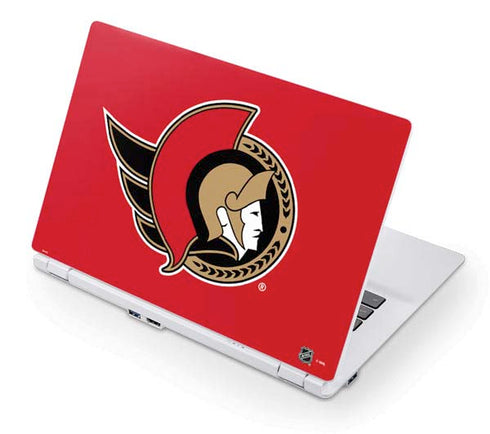 NHL Ottawa Senators Solid Background Acer Chromebook Skin