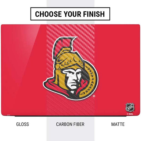 NHL Ottawa Senators Solid Background Dell Vostro Skin