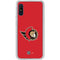 NHL Ottawa Senators Solid Background Galaxy A10e Clear Case