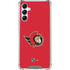 NHL Ottawa Senators Solid Background Galaxy A15 5G Clear Case