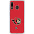 NHL Ottawa Senators Solid Background Galaxy A20 Clear Case