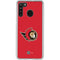 NHL Ottawa Senators Solid Background Galaxy A21 Clear Case