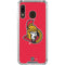 NHL Ottawa Senators Solid Background Galaxy A30 Clear Case