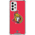 NHL Ottawa Senators Solid Background Galaxy A53 5G Clear Case