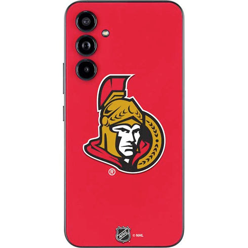 NHL Ottawa Senators Solid Background Galaxy A54 5G Skin