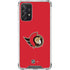 NHL Ottawa Senators Solid Background Galaxy A72 5G Clear Case