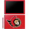 NHL Ottawa Senators Solid Background Galaxy Book 12in Skin