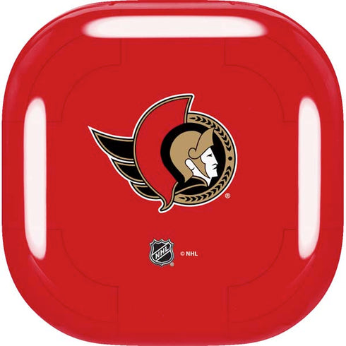 NHL Ottawa Senators Solid Background Galaxy Buds Live Skin