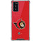NHL Ottawa Senators Solid Background Galaxy Note20 5G Clear Case