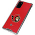 NHL Ottawa Senators Solid Background Galaxy Note20 5G Clear Case