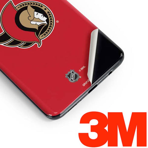 NHL Ottawa Senators Solid Background Galaxy S10 Plus Skin