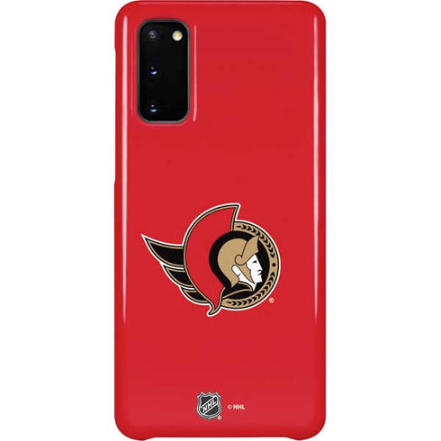 NHL Ottawa Senators Solid Background Galaxy S20 Lite Case